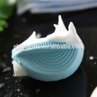 made of electric silicone facial cleansing soft brush